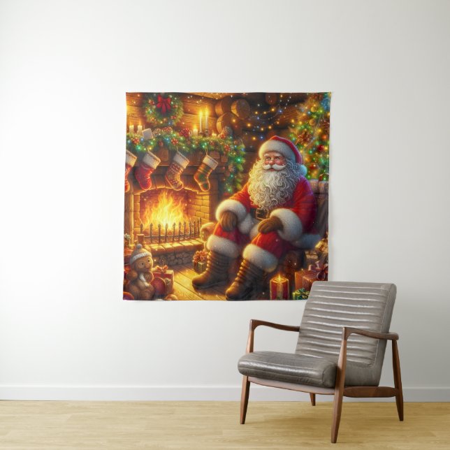 Santa Tapestry (In Situ)