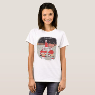Santa Test women white T-shirt