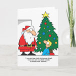 Santa Texting Presents Lost Greeting Card<br><div class="desc">Santa Texting Presents Lost Greeting Card</div>