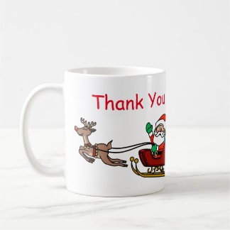 Santa Thank You Letter Mug