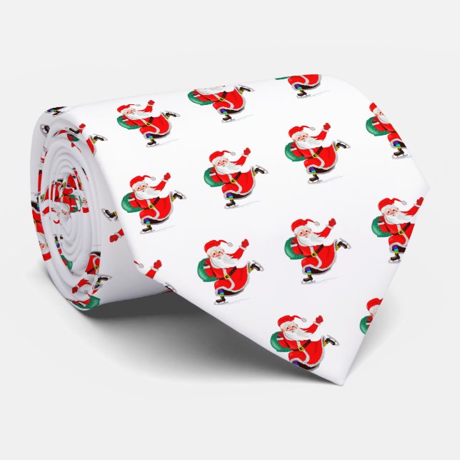 Santa Tie (Rolled)