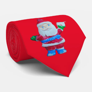 SANTA TIE CHRISTMAS ART AND DESIGN 