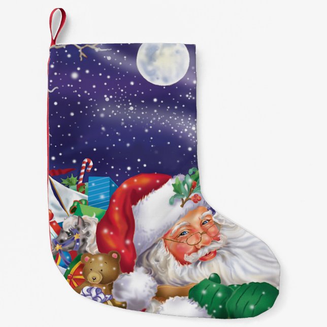 Santa Toy Delivery Stocking (Front)