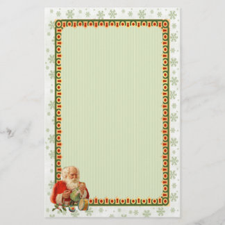 Santa Toy Maker Stationery
