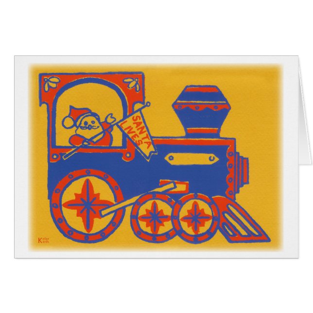 Santa Train (Front Horizontal)