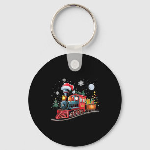 Santa Train Lights Christmas Driving Xmas Boys Kid Key Ring