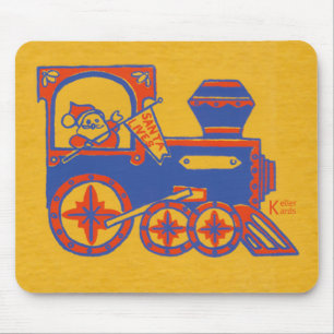 Santa Train Mouse Mat