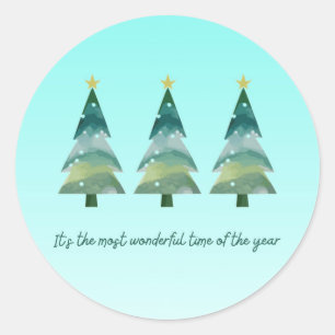 Santa & Tree Magic – Christmas Stickers & Invites