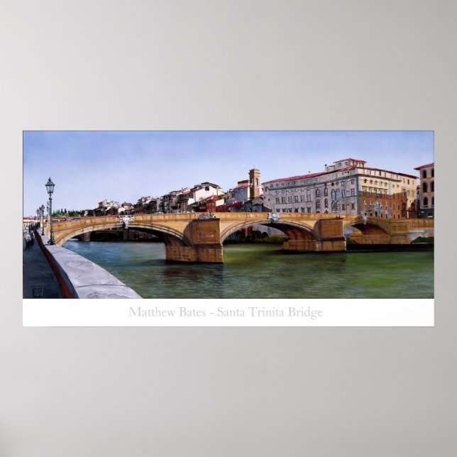 Santa Trinita Bridge Poster (Front)