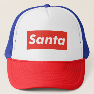 Santa  trucker hat
