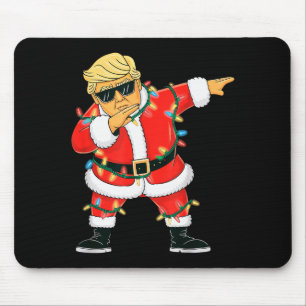 Santa Trump Christmas Dab Xmas Men Women Kids Mouse Mat