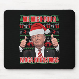 Santa Trump Christmas Humour Funny Trump Xmas 2 Mouse Mat