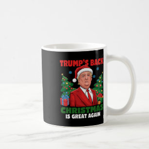 Santa Trump Dance Make Christmas Great Again Ugly Coffee Mug