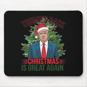 Santa Trump Dance Make Christmas Great Again Ugly Mouse Mat