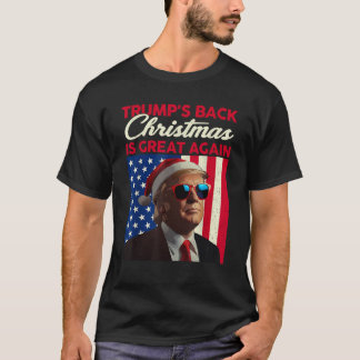 Santa Trump Dance Make Christmas Great Again Ugly T-Shirt