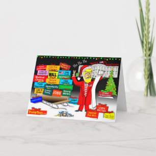 Santa Trump Holiday Card