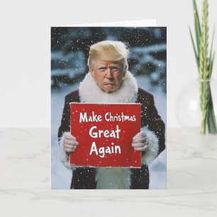 Santa Trump: “Make Christmas Great Again” Invitation