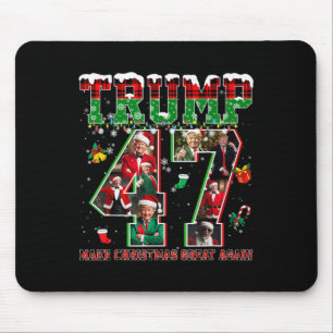 Santa Trump Make Christmas Great Again Ugly Xmas P Mouse Mat