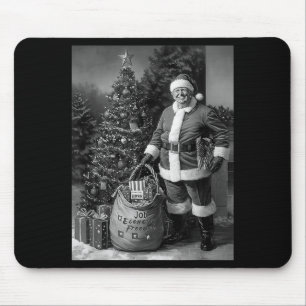 Santa Trump With A Sack Full Of Presents Christmas Mouse Mat