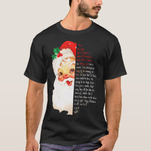 Santa Twas The Night Before Christmas Matching s T-Shirt