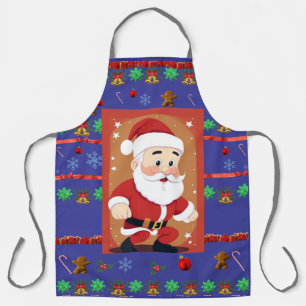 Santa Ugly Sweater Apron