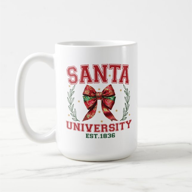 Santa University  Coffee Mug (Left)
