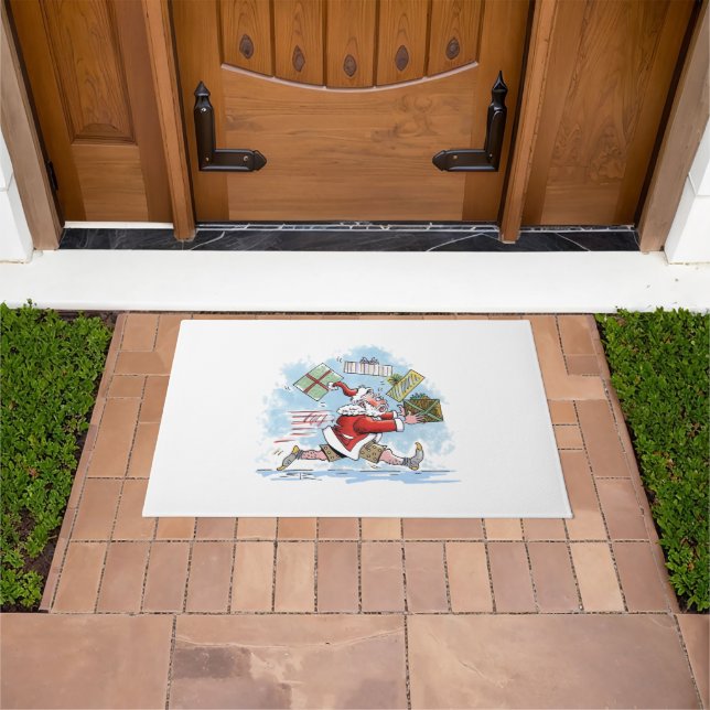 Santa Unprepared doormat (Outdoor)