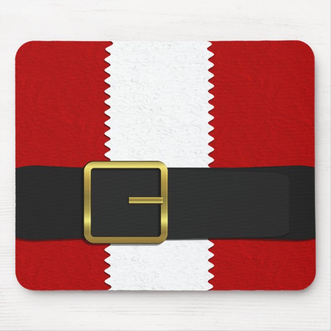Santa Upclose Mousepad (Front)