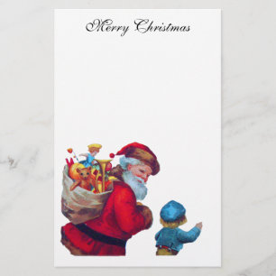 SANTA VINTAGE 2 STATIONERY