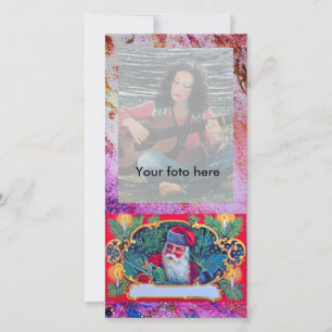 SANTA VINTAGE HOLIDAY CARD