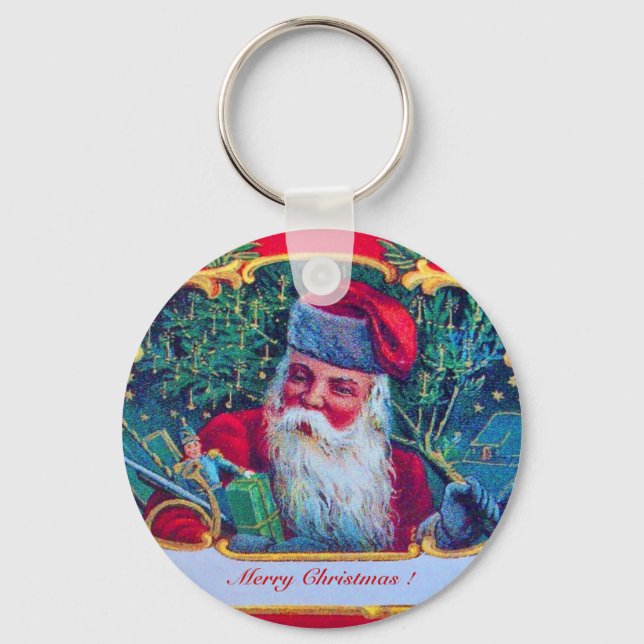 SANTA VINTAGE KEY RING (Front)