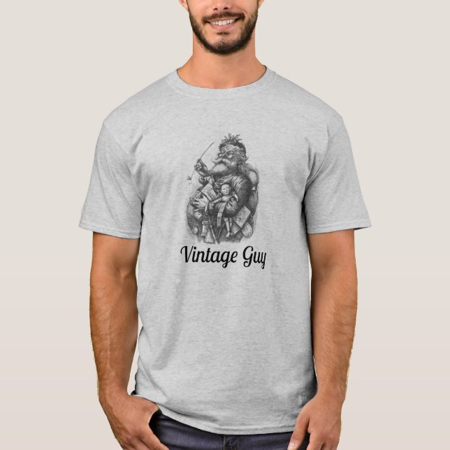 Santa Vintage Style Shirts (Front)