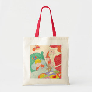 Santa Visits Totebag Tote Bag