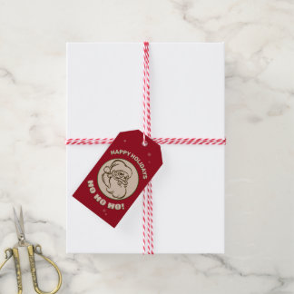 Santa 🎅 w/your text on back side gift tags