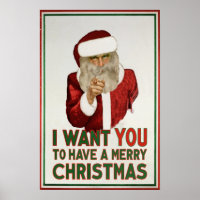 Santa wants YOU to have a Merry Christmas