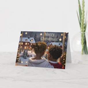 Santa Watch Holiday Card
