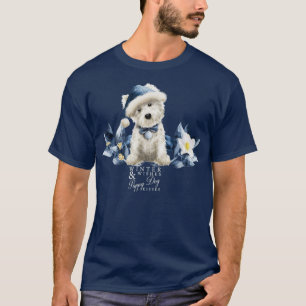 Santa Westie  T-Shirt
