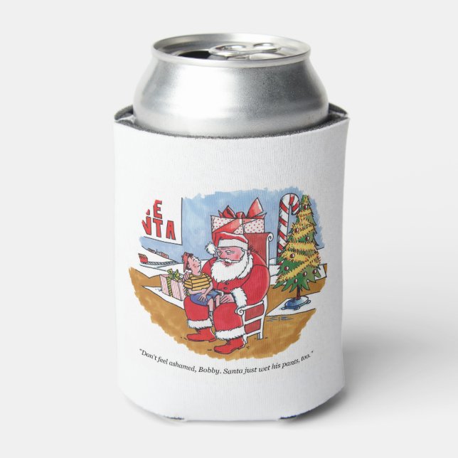 Santa Wet can cooler (Can Front)
