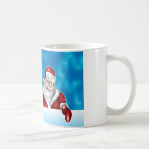 Santa Wishing Merry Christmas Mug 11oz