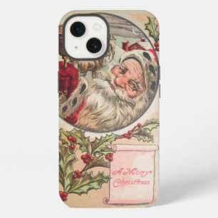 Santa with Bell and Holly iPhone 13 Case