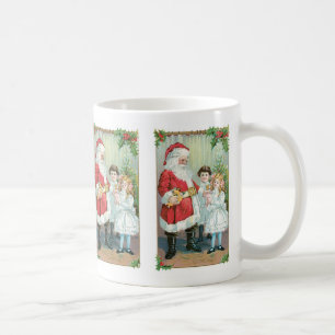 Santa With Children Coffee Mug
