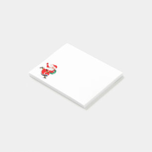 Santa with Gifts Christmas Post-it Notes