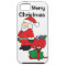 Santa with Puppy in Gift Box iphone case