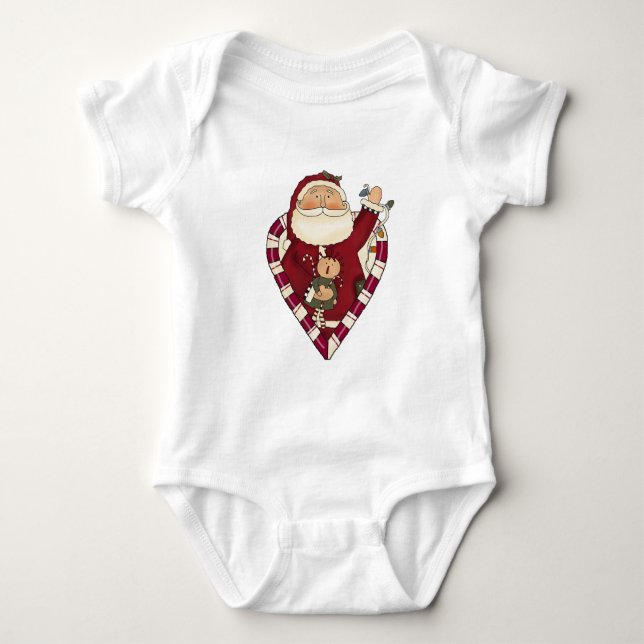 Santa With Ragdoll Tshirts and Gifts (Front)