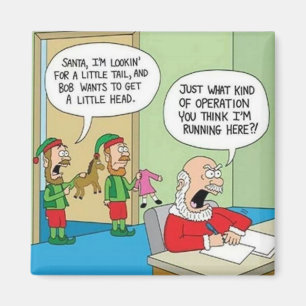 Santa Workshop Operation Magnet