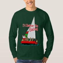 Santa Would Rather Be Sailing at Christmas