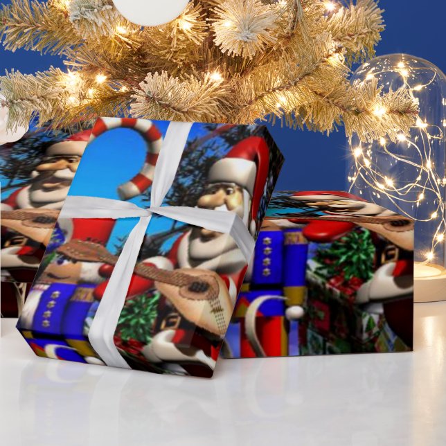 Santa Wrapping Paper (Holidays)