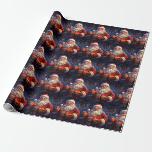 Santa Wrapping Paper