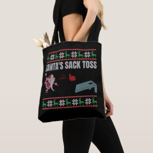 Santa Xmas Cornhole Champion Tote Bag