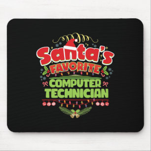 Santa Xmas Gift Mouse Mat